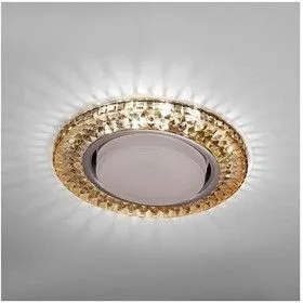 Светильник Emilia LED 53 1 76 декор. огран. полимер. со светодиод. подсвет. GX53 чайн. ИТАЛМАК IT8691