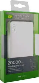 3C20AWE (белый), Внешний аккумулятор портативный, Power Bank (20000mAh) USB-micro USB, 2.1A