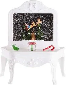Светильник декоративный Столик с эффектом снегопада подсветкой и новогодней мелодией Neon-Night 501-064