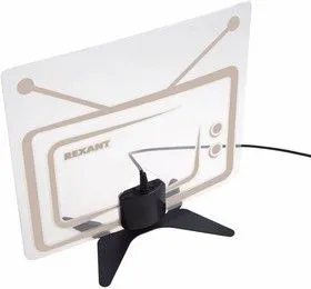 34-0718, Антенна комнатная для цифрового телевидения DVB-T2 Ag-718