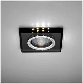 Светильник Bohemia LED 51 8 71 декор. тонк. стекло со светодиод. подсвет. MR 16 черн. ИТАЛМАК IT8706