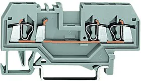 0281-0681, TERMINAL BLOCK, DIN RAIL, 3 POSITION, 28-12AWG