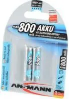 ANSMANN 5030982-RU maxE 800мАч AAA BL2, Аккумулятор
