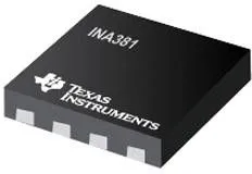 INA381A4IDSGT, Токочувствительный усилитель, 2 Усилителя, 80 мкА, WSON, 8 вывод(-ов), -40 C, 125 C