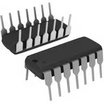 LM239N, Квадрантный дифференциальный компаратор, (=LM339), (-40°C...+85°C), [DIP-14]