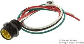 174P12, SENSOR CABLE, FEMALE, 4 POSITION, STRAIGHT