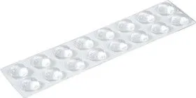 SJ5303, Ножки клейкие (амортизатор) 5х11, прозрачные, (16шт.)