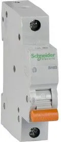 Выключатель автоматический модульный 1п C 10А 4.5кА BA63 Домовой SchE 11202
