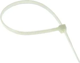 Хомут кабельный 4.8х180 нейл. бел. (уп.100шт) EKF plc-c-4.8x180