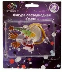 501-024, Олень RGB на присоске