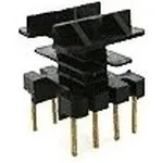 Катушка-каркас под Ш 4х8 вертикальный, 2-х секционный