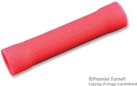 MC29371, TERMINAL, BUTT SPLICE, CRIMP, RED