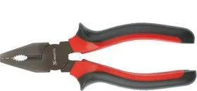 16980, Плоскогубцы Black Nickel, 180 мм, комбинированные, двухкомпонентные рукоятки