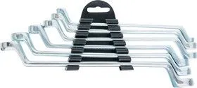 153305, Набор ключей накидных, 6-17 мм, 6 шт., хромированные