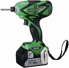 Аккум.шуруповерт HITACHI WM18DBL 18.0В 2x3.0Ач LiION 0-450/1100об/мин 33/11Нм БЕСЩЕТОЧНЫЙ