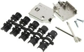 09670370348, Корпус D Sub, DC, 180, Корпус из Металла