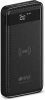 SX20000 BLACK, Аккумулятор HIPER Внешний аккумулятор HIPER SX20000 Li-Pol 20000 mAh LED Screen QC+PD+QI 3A+3A+2.4A