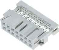 1-215911-4 (IDC-14F), Розет 2.54 на шлейф, Gold(8)