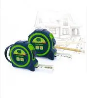 32581, Рулетка Сапфир, двухкомпонентный корпус, 5 м х 19 мм