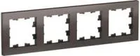 Рамка 4-м ATLAS DESIGN универс. мокко SchE ATN000604