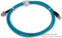 0985 706 104/2M, ETHERNET/IP CORDSET, M12 4 POSITION FEMALE TO RJ45 PLUG, 2M