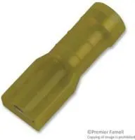 10RC-2577, TERMINAL FEMALE DISCONNECT 0.25IN YELLOW