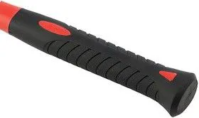 11171, Киянка резиновая, 450 г, черно-белая резина, фибергласовая рукоятка