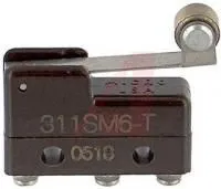 311SM6-T, MICROSWITCH, 5A, SPDT