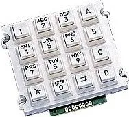 AK-1607-A-WWB, Клавиатура