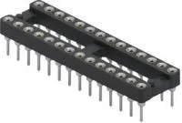 110-47-328-41-001000, DIP SOCKET, 28POS, 2.54MM, THROUGH HOLE