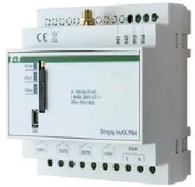 SIMply MAX P04, Реле дистанционного управления с помощью SMS 230В АС 4х8А, 4 NO
