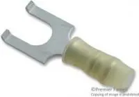 51874, TERMINAL, SPADE/FORK, #6, CRIMP, YELLOW