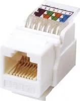 03-1011, Гнездо вставка RJ-45 (Keystone Jack) CAT5e, ТИП-1