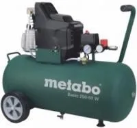 Компрессор METABO Basic 250-50 W (601534000) поршневой масляный, 1500 Вт, 110л/мин, 8бар