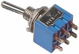 36-4020, Тумблер 250V 3А (6c) ON-ON двухполюсный Micro