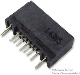 5607-5102- SH, Разъем I/O, 7 контакт(-ов), Штекер, SATA, Сквозное Отверстие, Серия 5607, Монтаж на Печатную Плату