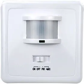 LX-2000/SEN1A, датчик движения, 500W, DD=12m, белый, 140