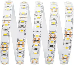 00-57 Светодиодная лента, 12В, 14,5Вт/м, smd3014, 120д/м, IP20, 1400Лм/м, ширина подложки 8мм, теплый белый