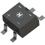 MB10S, Диодный мост 1000В 0.5/0.8А [MB-S] (=B10S)