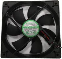 EC12025H12S, Вентилятор 12В, 120х120х25мм , подш. скольжения, 2600 об/мин