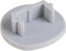 146-236-1, Заглушка для круглого профиля, универсальная, 17