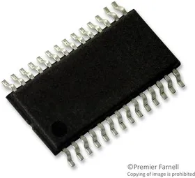 DS8023-RJX+, Интерфейс смарт карты, для карт 5В, 3В и 1.8В, 2.7В до 6В, TSSOP-28