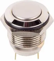 36-3232, Кнопка антивандальная 16 Фикс (2с) ON-OFF выпуклая (A16-A3)