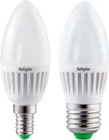 NLL-C37-7-230-4K-E14-FR (94 492), Лампа светодиодная свеча 7Вт,220В, матовая, (дневной)