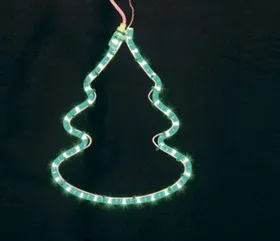 501-216, Фигура Елочка цвет зеленый, размер 33*25 см