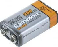 NH-9V250 (HR22/6F22), Аккумулятор никель-металлгидридный NiMH 250mAh (крона) (1шт) 8,4В