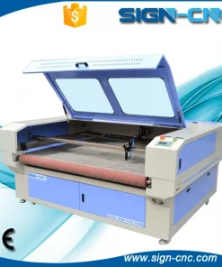 Лазерный станок с автоматической подачей ткани, SIGN-1610