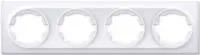 Рамка 4-м Florence бел. 1E52401300 OneKeyElectro 2172785