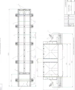 Универсальные стальные формы, для изготовления свай