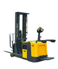 Штабелер самоходный 1,5 т 2,5 м XILIN с раздвижными вилами и противовесом (с платформой), CQD15R